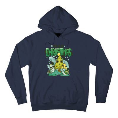 High Christmas Tree Tall Hoodie