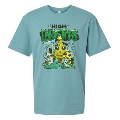 High Christmas Tree Sueded Cloud Jersey T-Shirt