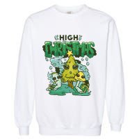 High Christmas Tree Garment-Dyed Sweatshirt