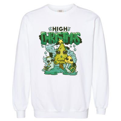 High Christmas Tree Garment-Dyed Sweatshirt