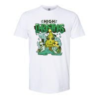 High Christmas Tree Softstyle CVC T-Shirt