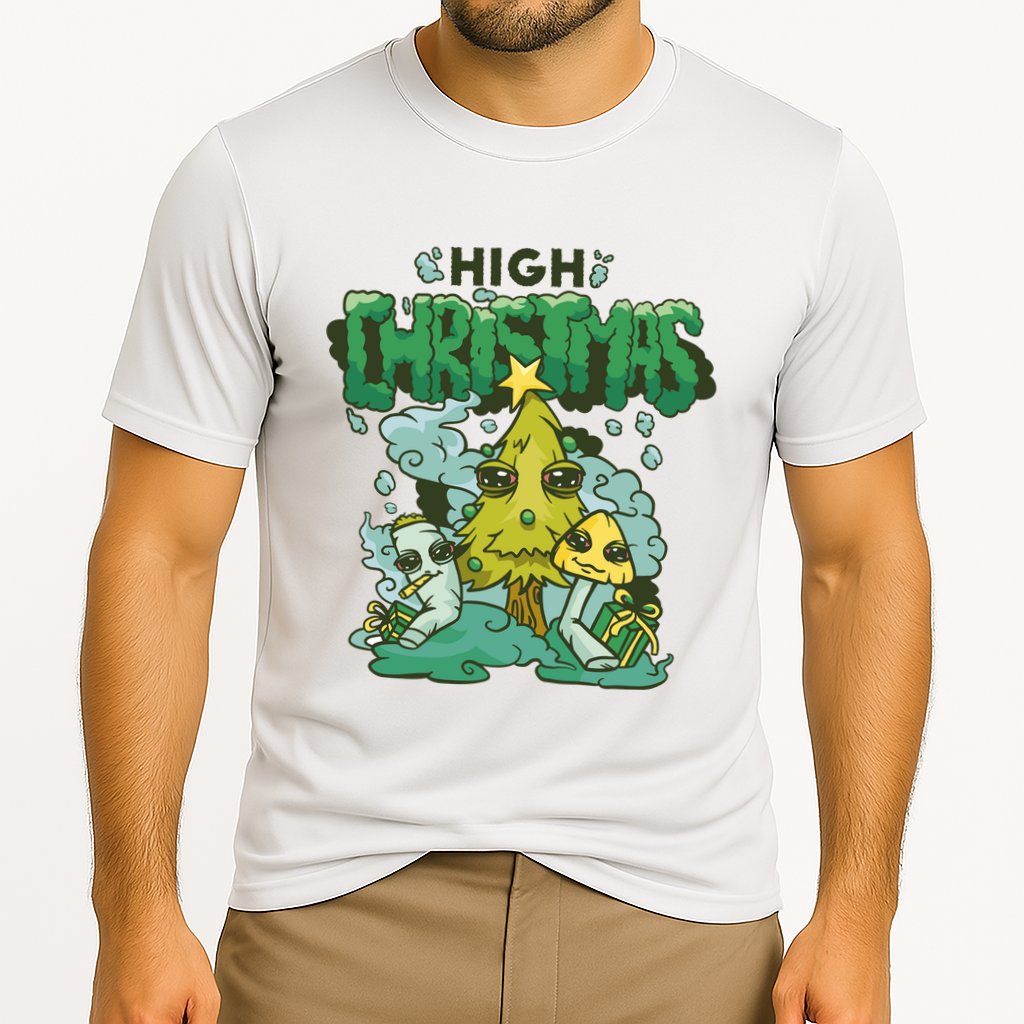 High Christmas Tree Performance Shirt