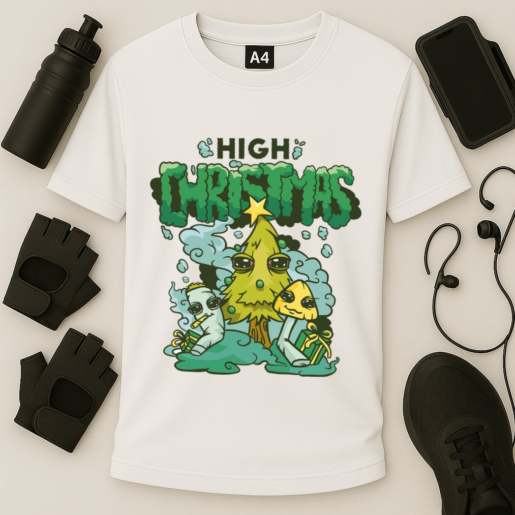 High Christmas Tree Performance Shirt