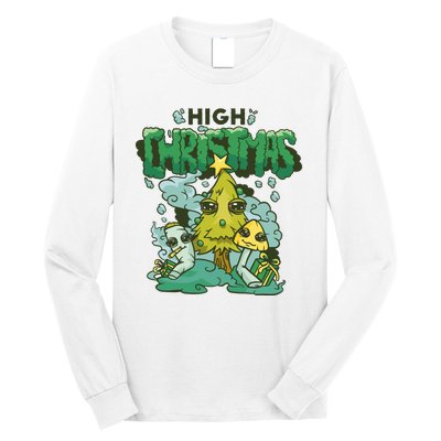 High Christmas Tree Long Sleeve Shirt