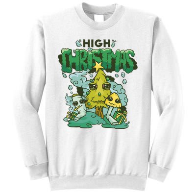 High Christmas Tree Sweatshirt