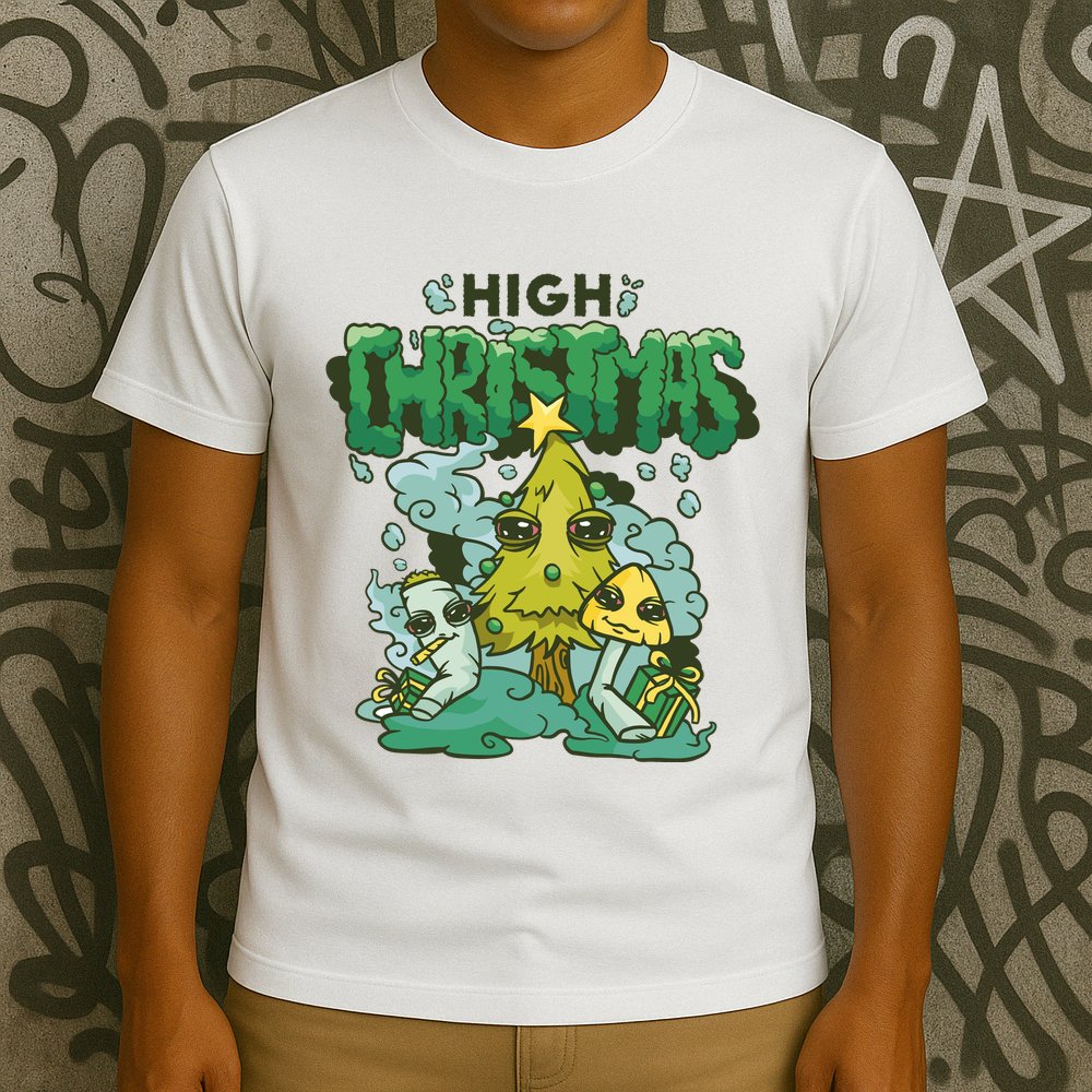 High Christmas Tree T-Shirt