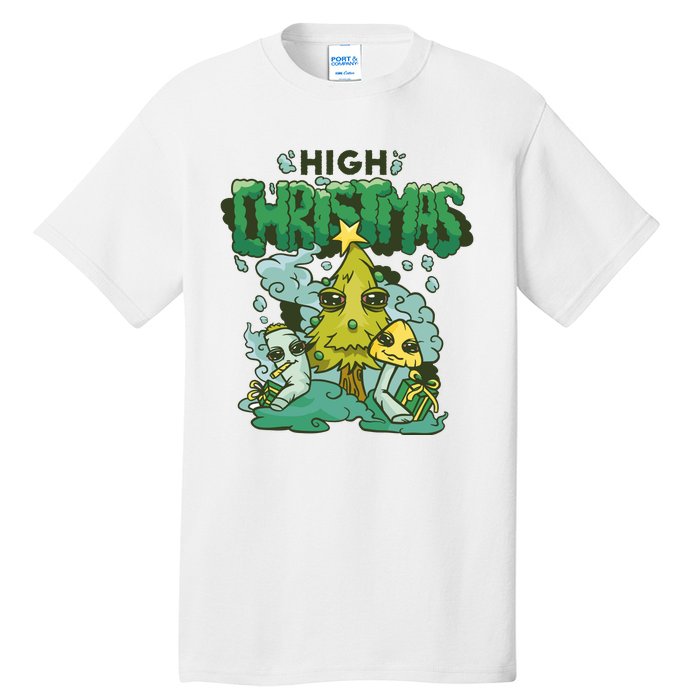 High Christmas Tree Tall T-Shirt