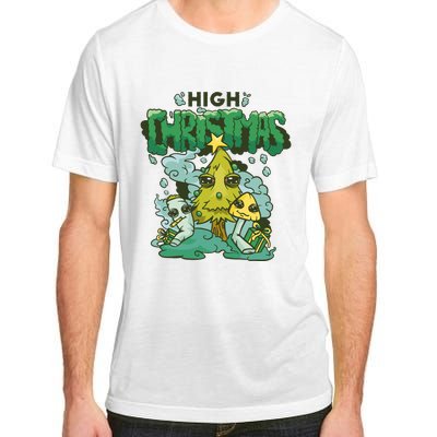 High Christmas Tree Adult ChromaSoft Performance T-Shirt