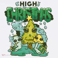 High Christmas Tree 11oz C Handle Ceramic Mug