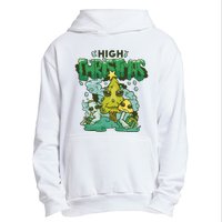 High Christmas Tree Urban Pullover Hoodie