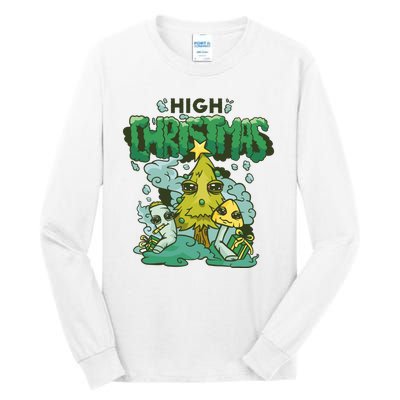 High Christmas Tree Tall Long Sleeve T-Shirt