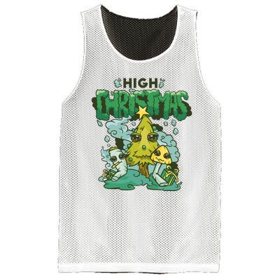 High Christmas Tree Mesh Reversible Basketball Jersey Tank