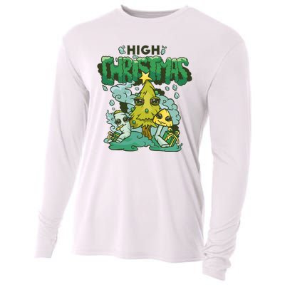 High Christmas Tree Cooling Performance Long Sleeve Crew