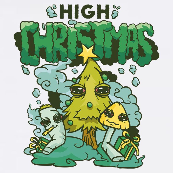 High Christmas Tree Baby Bodysuit