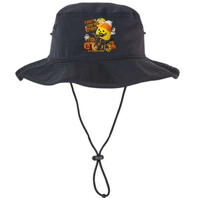 Halloween Costume Team Candy Corn I DonT Like You Either Bucket Hat