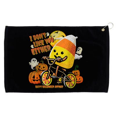 Halloween Costume Team Candy Corn I DonT Like You Either Grommeted Golf Towel