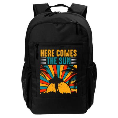 Here Comes The Sun | Surfing Summer Surf Surfer Gift Backpack