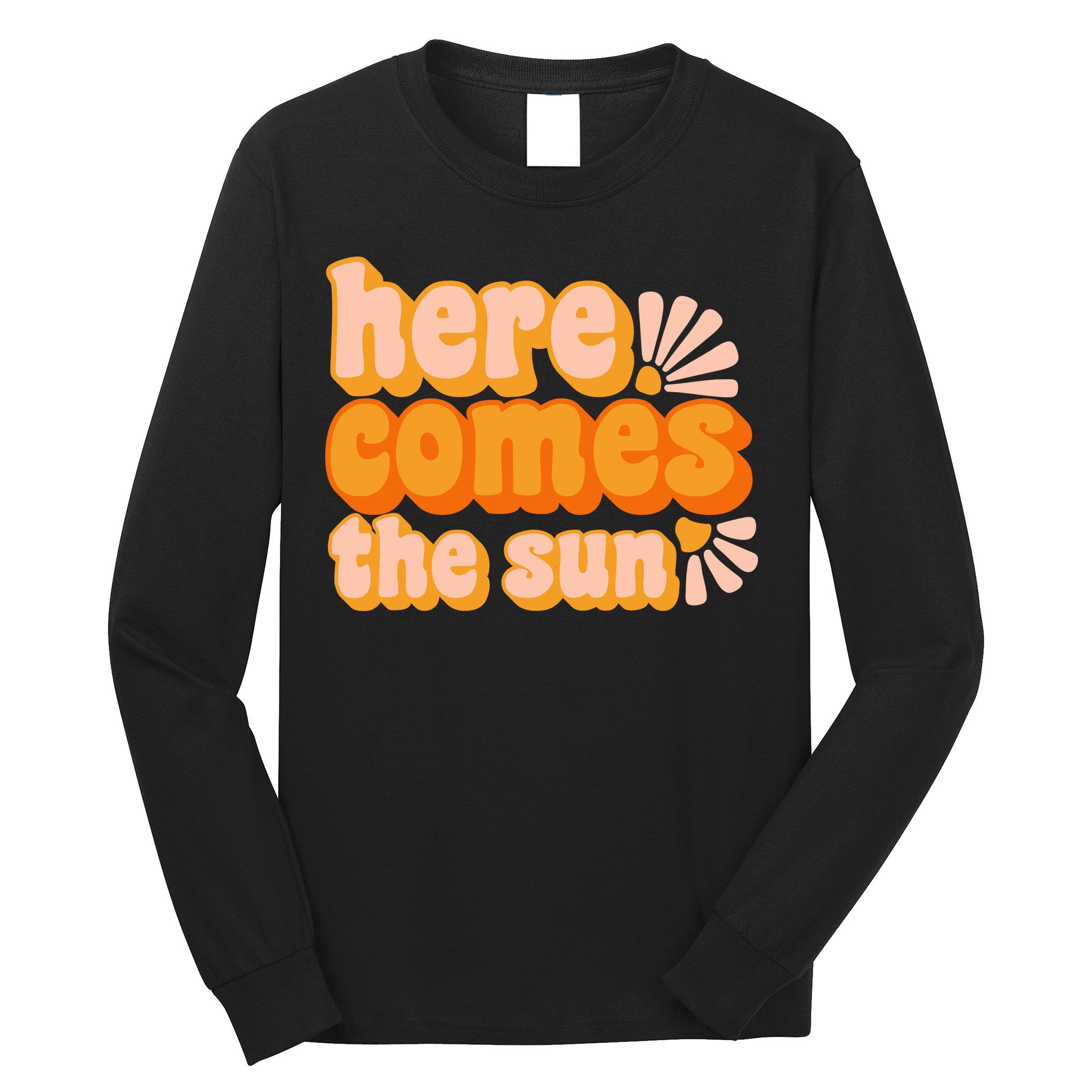 Here Comes The Sun Summer Vibes Long Sleeve Shirt