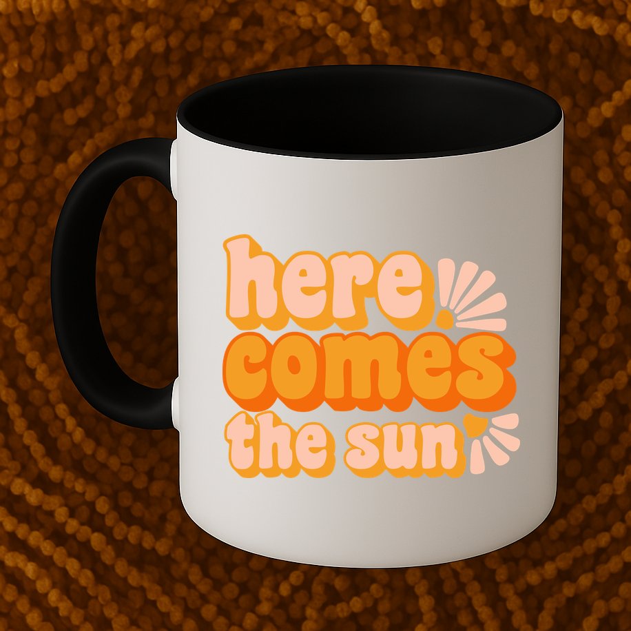 Here Comes The Sun Summer Vibes Mug