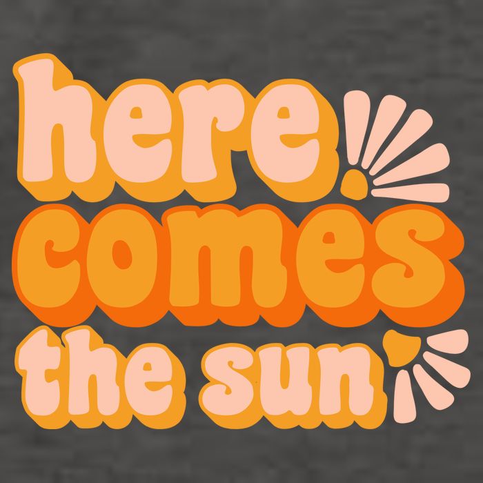 Here Comes The Sun Summer Vibes Vector Backpack