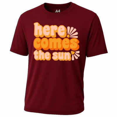 Here Comes The Sun Summer Vibes Cooling Performance Crew T-Shirt