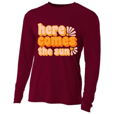 Here Comes The Sun Summer Vibes Cooling Performance Long Sleeve Crew