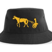 Horse Cart Trophy Sustainable Bucket Hat