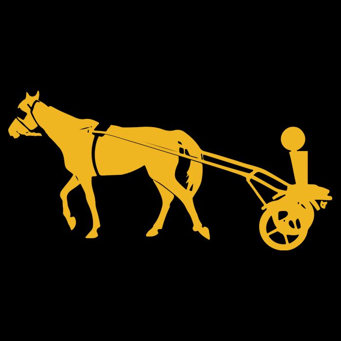 Horse Cart Trophy Sustainable Bucket Hat