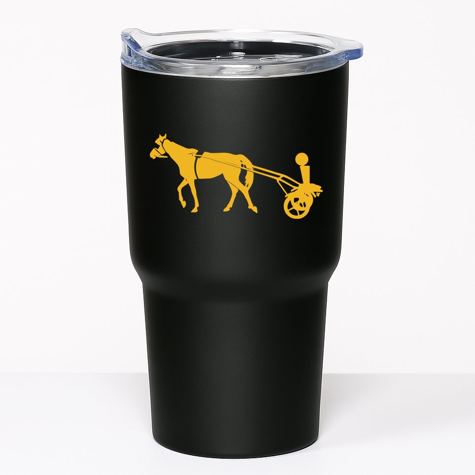 Horse Cart Trophy Tumbler