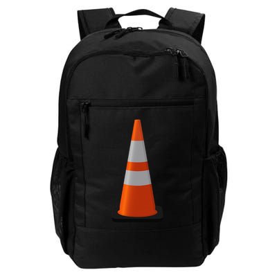 Halloween Costume Traffic Cone Funny Simple Safety Pylon Backpack