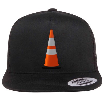 Halloween Costume Traffic Cone Funny Simple Safety Pylon Flatbill Hat