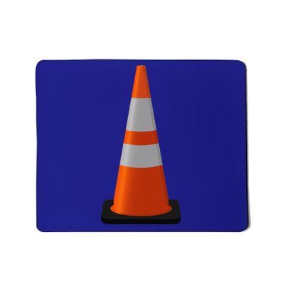 Halloween Costume Traffic Cone Funny Simple Safety Pylon Mousepad