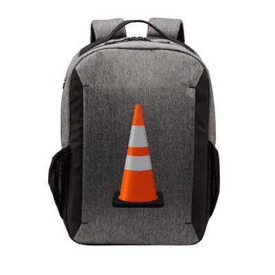 Halloween Costume Traffic Cone Funny Simple Safety Pylon Vector Backpack