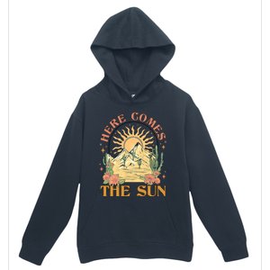 Here Comes The Sun Summer Vibes Summertime Vacation Funny Gift Urban Pullover Hoodie