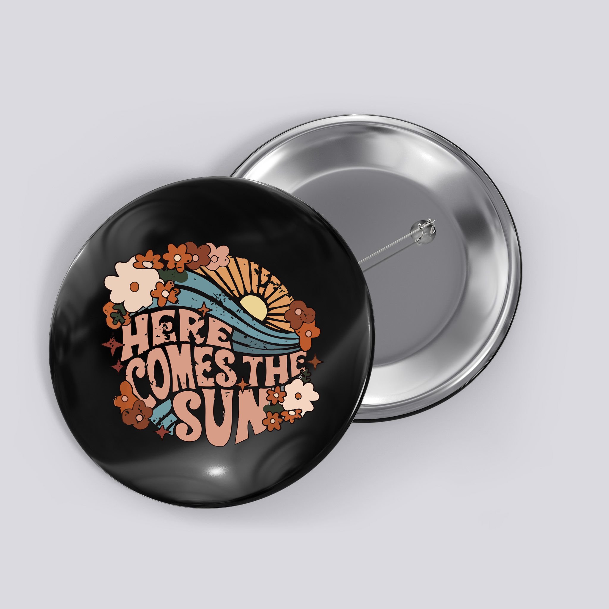 Here Comes The Sun Png Summer Button