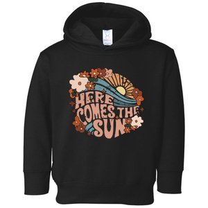 Here Comes The Sun Png Summer Toddler Hoodie