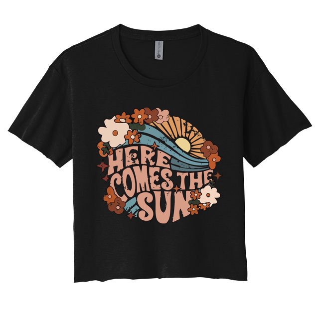 Here Comes The Sun Png Summer Crop Top