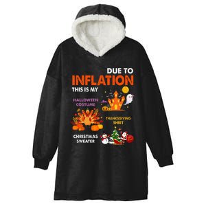 Halloween Costume Thanksgiving Ugly Christmas Hooded Wearable Blanket