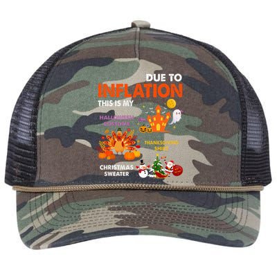 Halloween Costume Thanksgiving Ugly Christmas Retro Rope Trucker Hat Cap