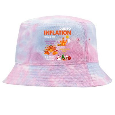 Halloween Costume Thanksgiving Ugly Christmas Tie-Dyed Bucket Hat