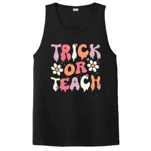 Halloween Costume Trick or Teach Ghost Groovy 70s Party PosiCharge Competitor Tank