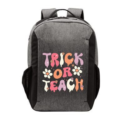 Halloween Costume Trick or Teach Ghost Groovy 70s Party Vector Backpack