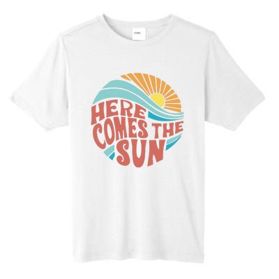 Here Comes The Sun Men Women Kids Baby Summer Beach Tall Fusion ChromaSoft Performance T-Shirt