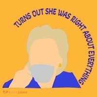 Hillary Clinton Turns Out She Was Right About Everything Pom Pom 12in Knit Beanie