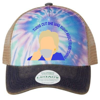 Hillary Clinton Turns Out She Was Right About Everything Legacy Tie Dye Trucker Hat