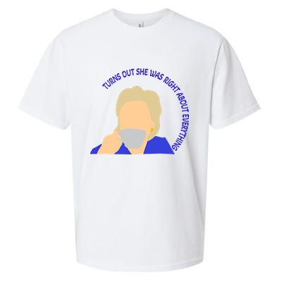 Hillary Clinton Turns Out She Was Right About Everything Sueded Cloud Jersey T-Shirt