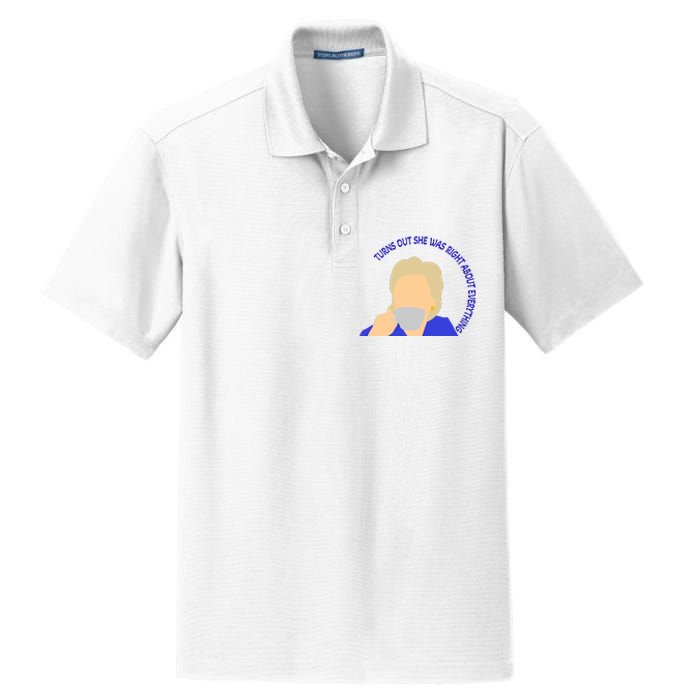 Hillary Clinton Turns Out She Was Right About Everything Dry Zone Grid Polo