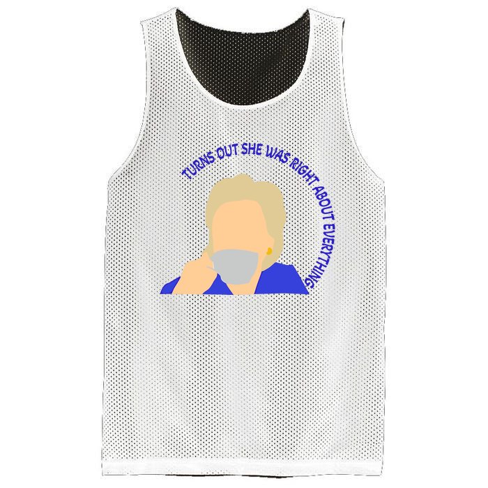 Hillary Clinton Turns Out She Was Right About Everything Mesh Reversible Basketball Jersey Tank