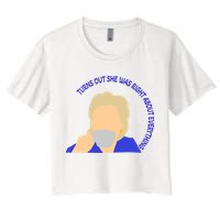 Hillary Clinton Turns Out She Was Right About Everything Crop Top