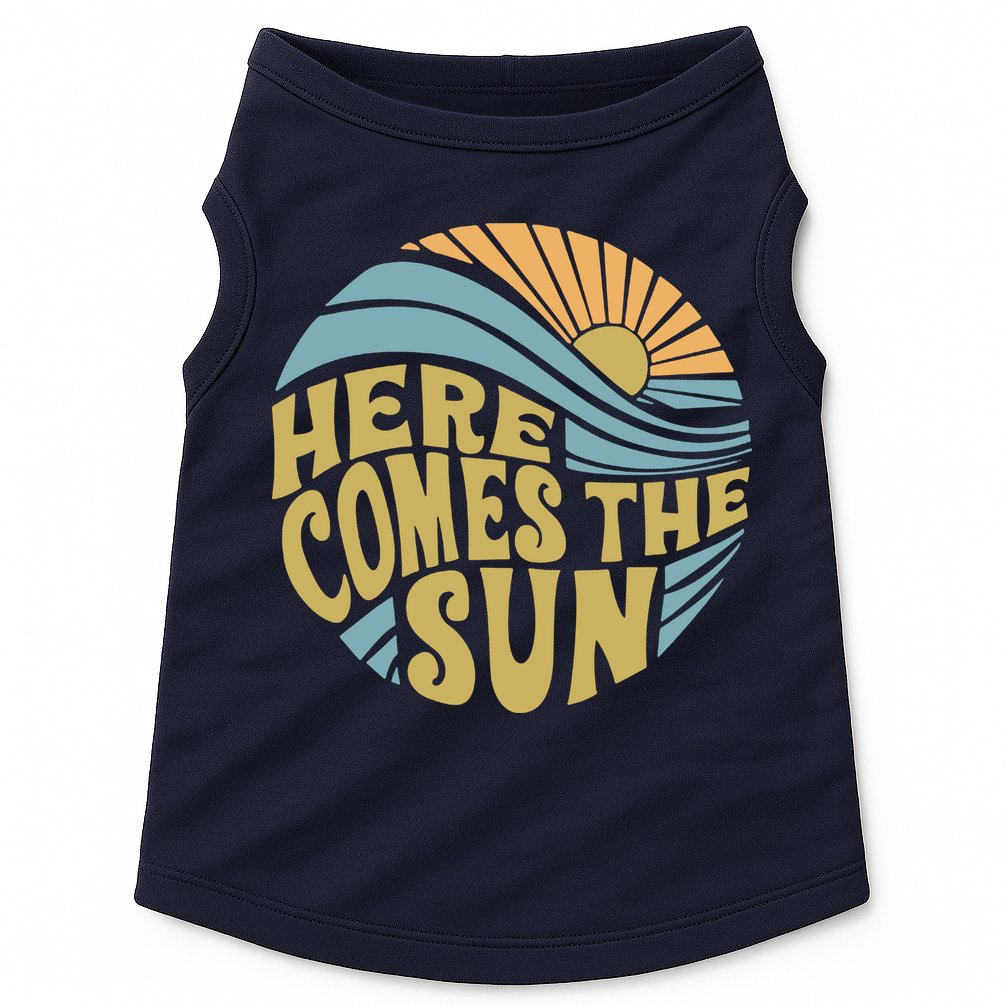 Here Comes The Sun Doggie Tank